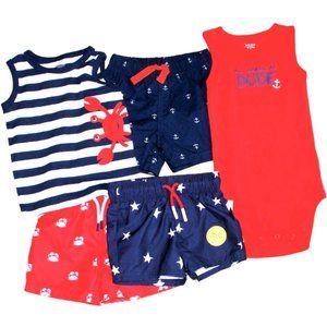 5 piece Boy's 9M Bundle Nautical Theme